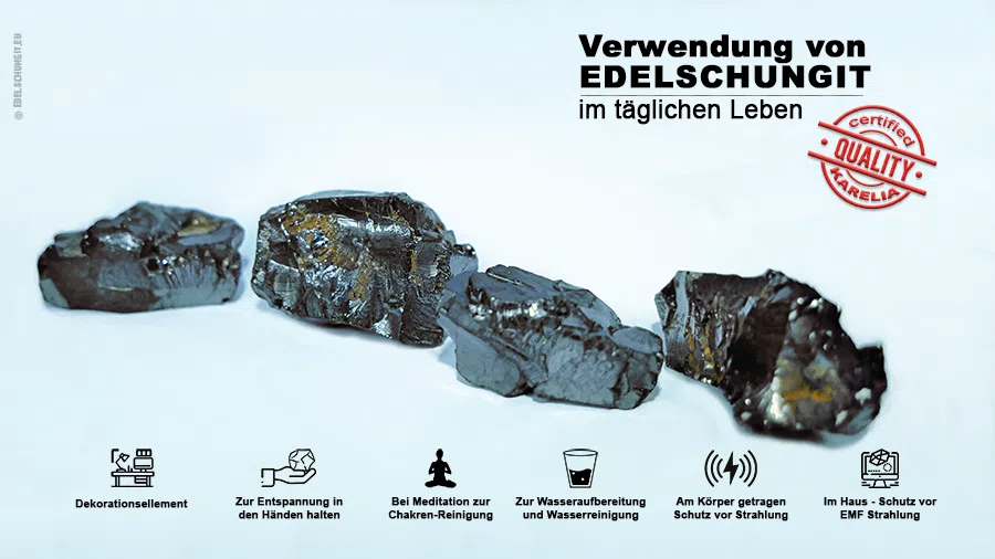 edel schungit effekte - wirkung